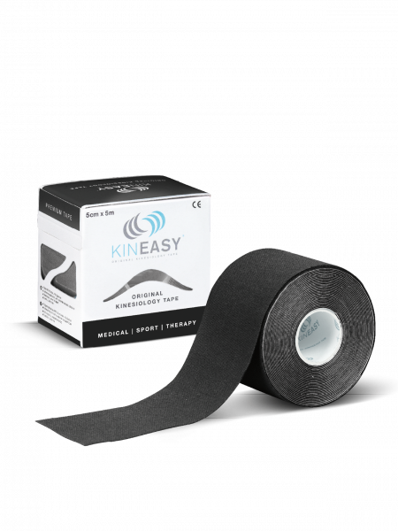 Kinesio Tape, KINEASY 5cmx5m, schwarz