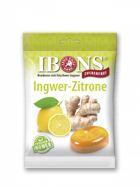 IBONS Ingwer Zitrone zuckerfrei