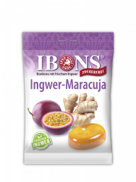 IBONS Ingwer Maracuja zuckerfrei